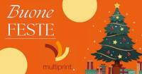 Buone feste e auguri di buon 2025 dallo staff della tipografia Multiprint